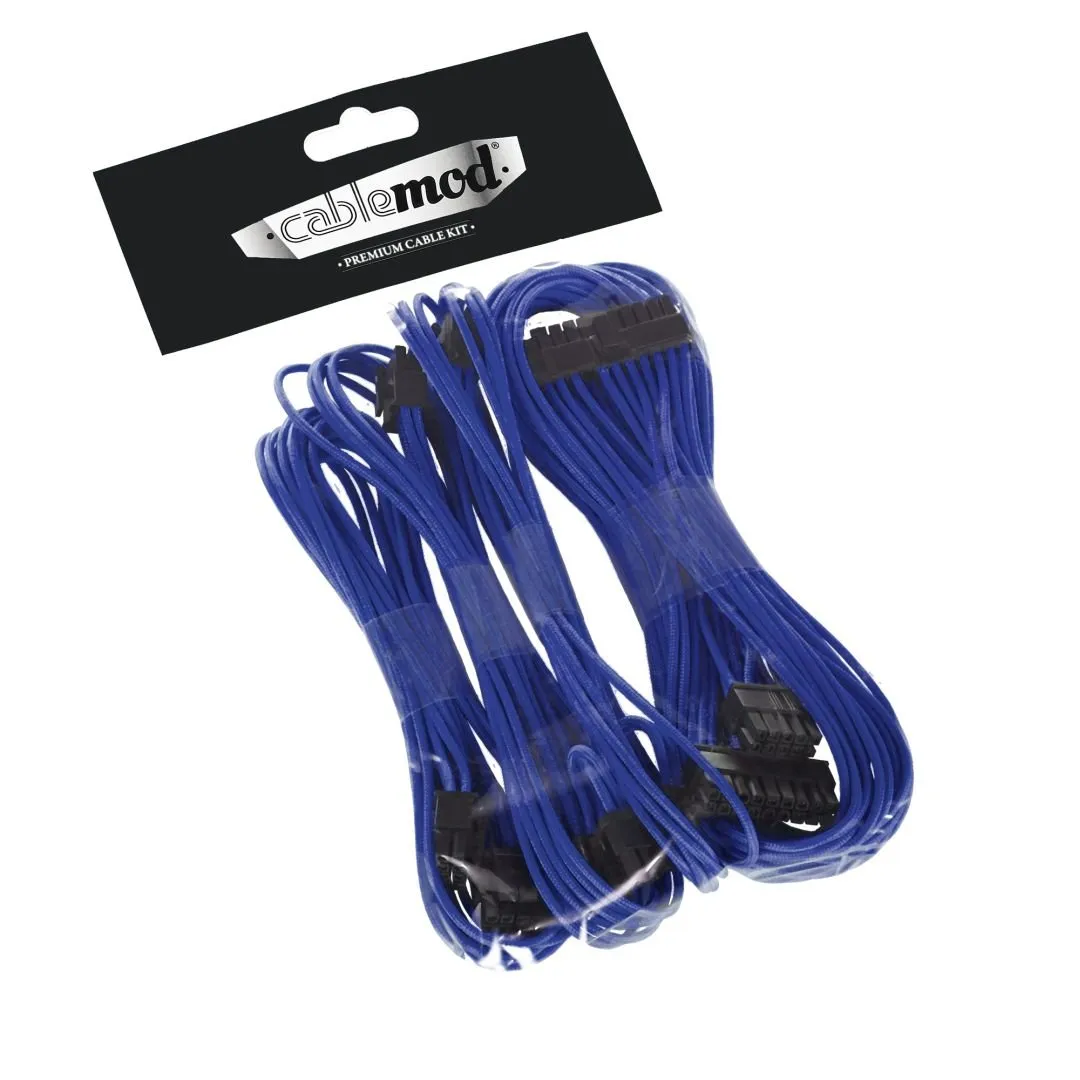 CableMod SE-Series Basic kabelset blauw 4-delig Seasonic