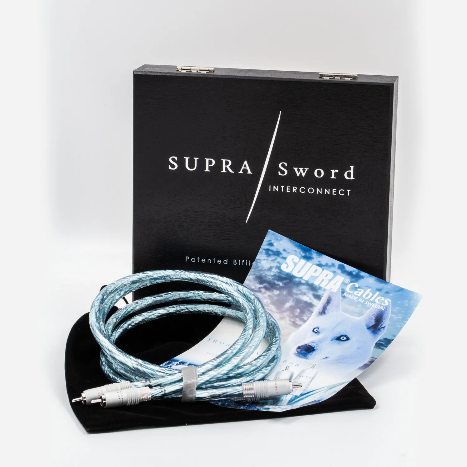 Supra Sword ISL Rhodium Excalibur RCA interlink analoog