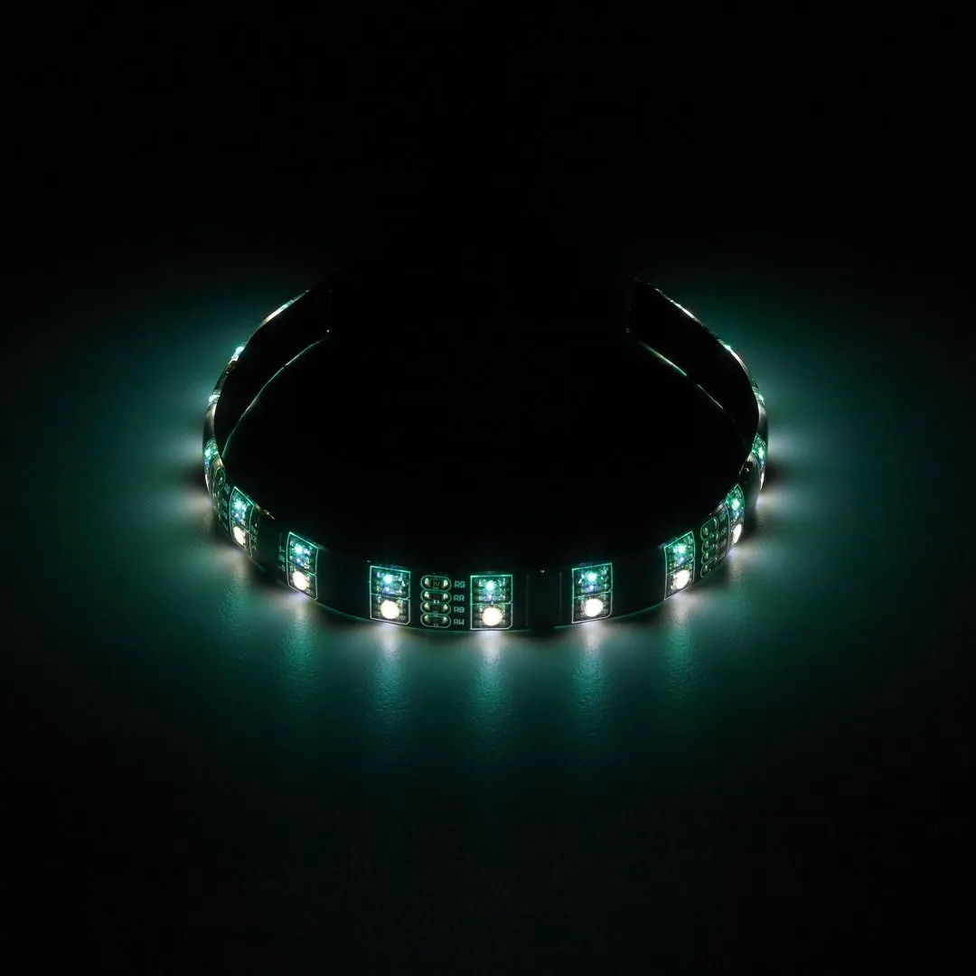 CableMod WideBeam Hybrid ledstrip 30cm RGB wit