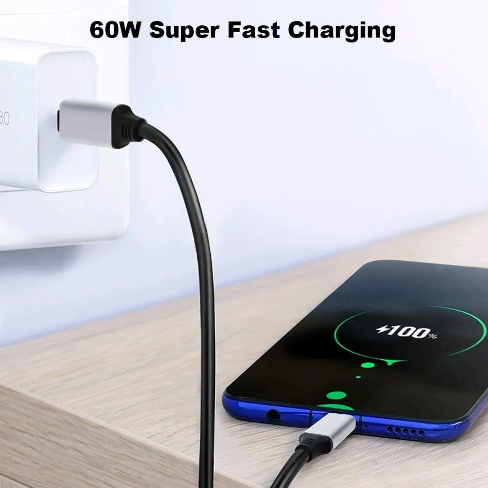 Yauhody Y-USBC-A USB-C kabel 10Gbps PD laden