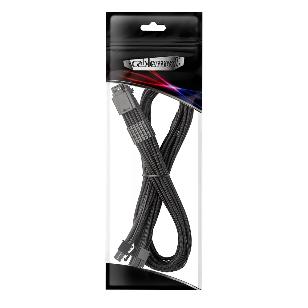 CableMod E-Series Pro 12VHPWR 16-pin naar 2x 8-pin voedingskabel 60cm zwart