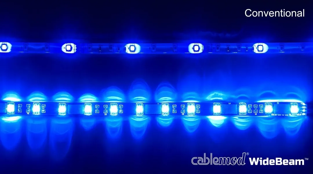CableMod WideBeam Magnetic ledstrip 60cm blauw
