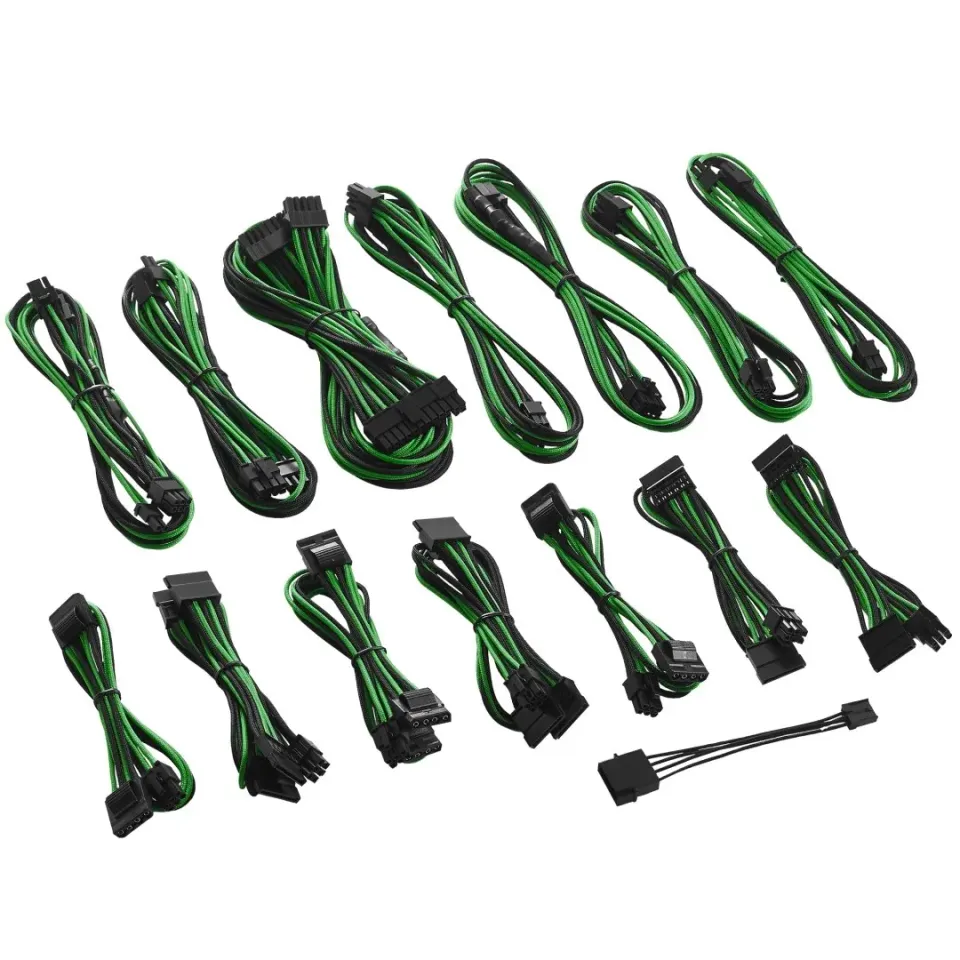 CableMod C-Series ModFlex kabelset Corsair RM zwart-groen
