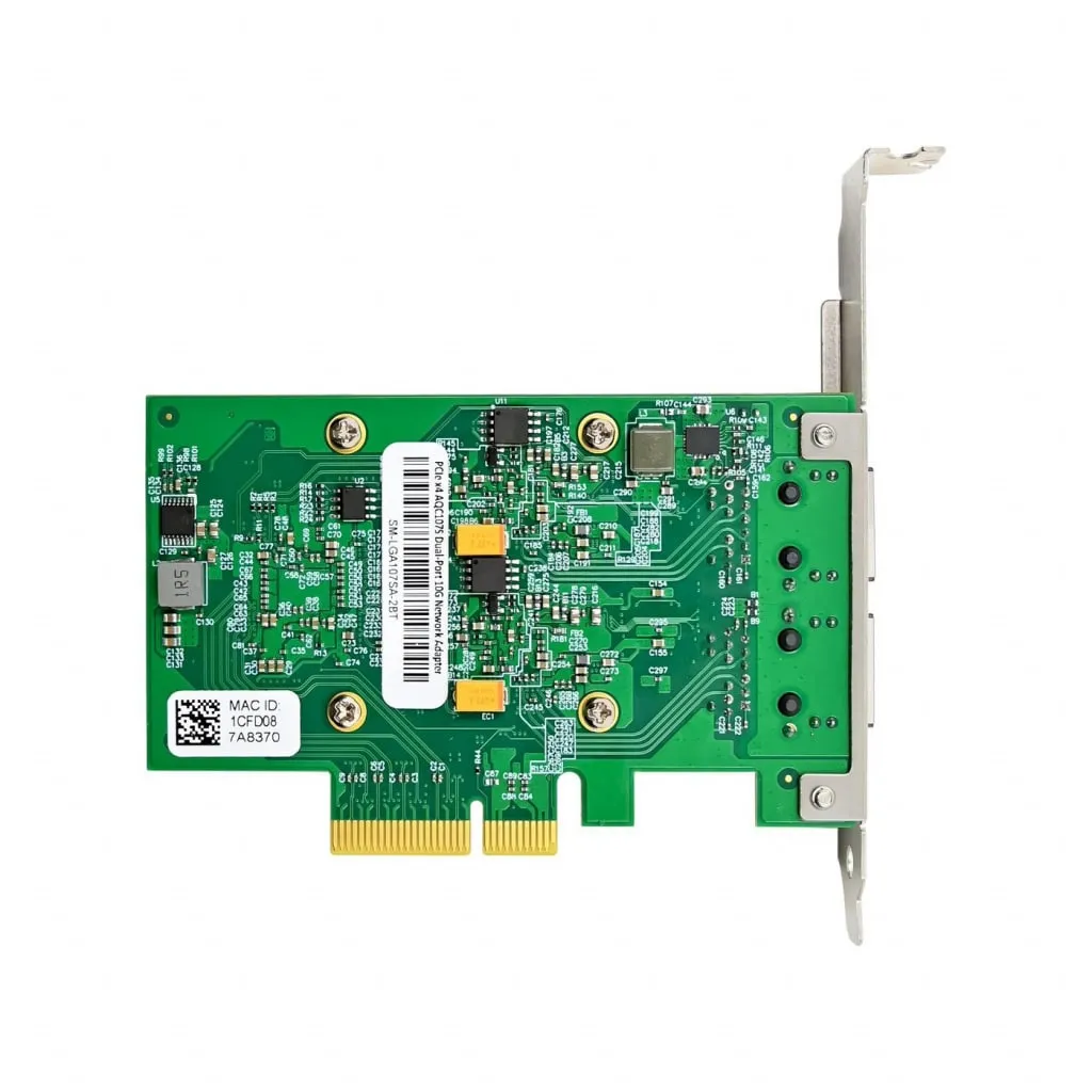 MicroConnect AQC107S Dual-10G netwerkkaart PCIe x4