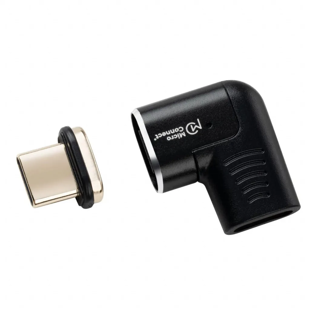 Microconnect Premium USB4 adapter 90° magnetisch