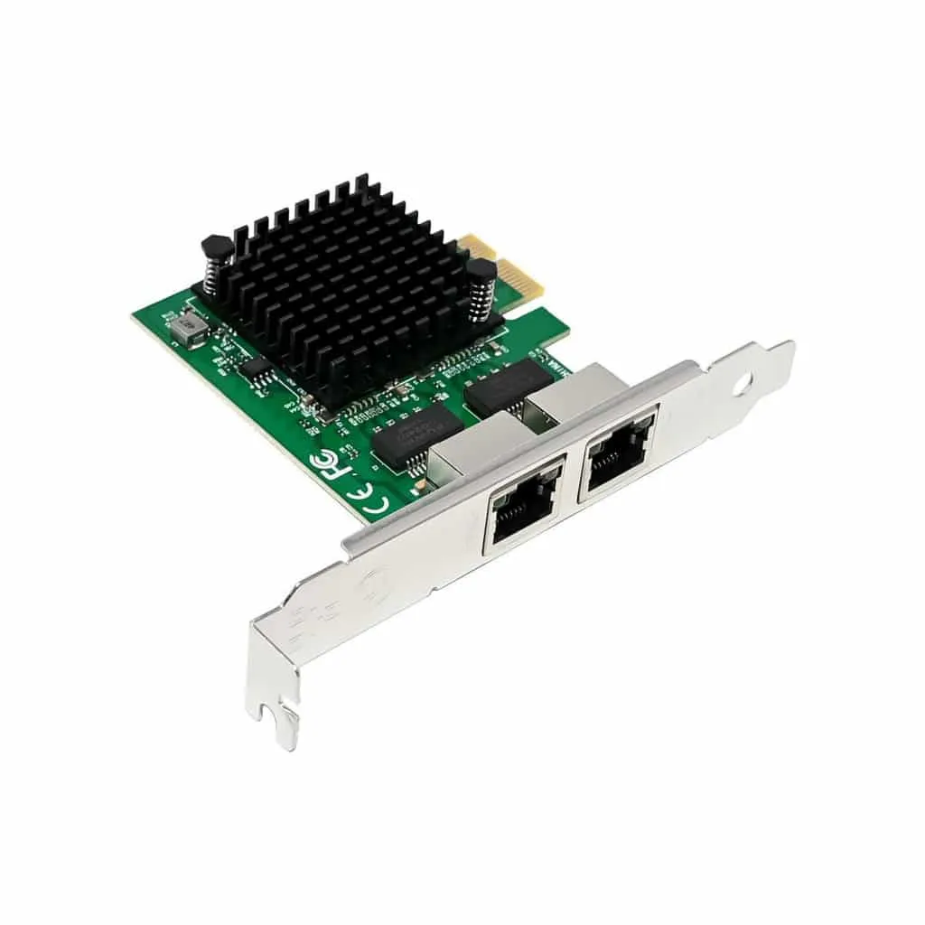 Microconnect I226-T2 netwerkkaart 2.5G dual RJ45 PCIe