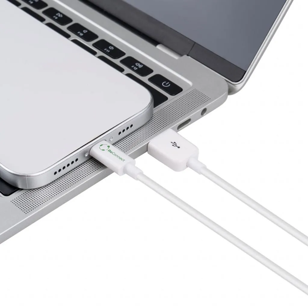 ReConnect USB-A Lightning kabel 0,5 m gerecycled