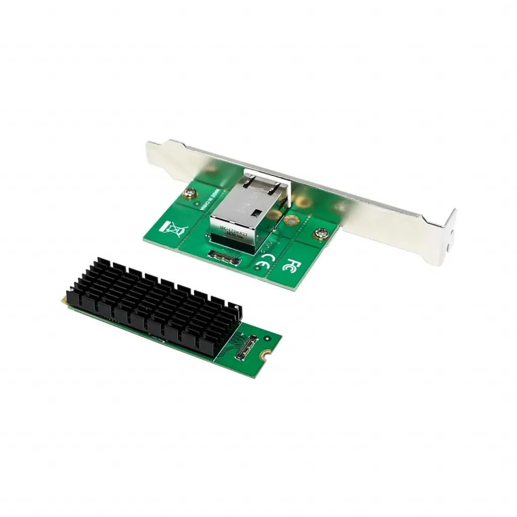 Microconnect AQC113 PCIe M.2 10G netwerkkaart single-port