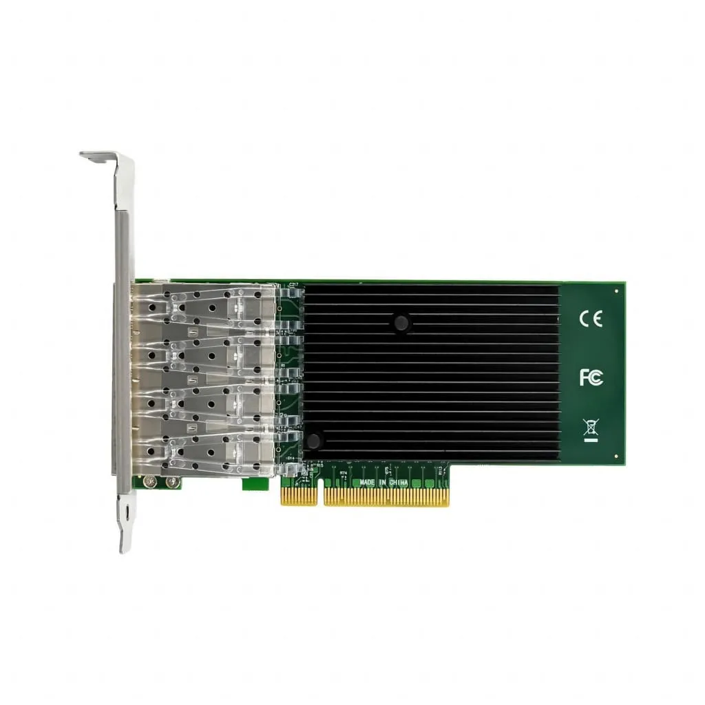 Microconnect X710-DA4 netwerkkaart 4x SFP+ 10GbE