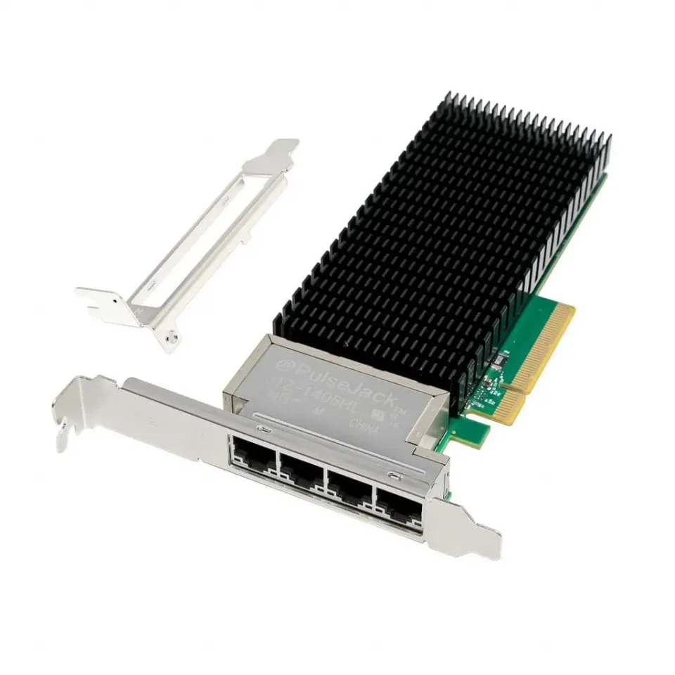 Microconnect X710-T4 netwerkkaart PCIe x8 quad 10GbE koper