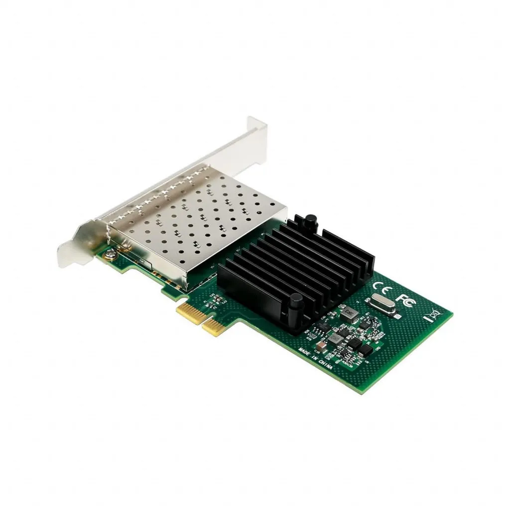 Microconnect I350-F4 netwerkkaart PCIe x1 quad SFP 1GbE