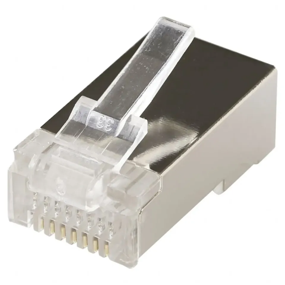 Microconnect Cat6a FTP RJ45 Connector 50 stuks easy