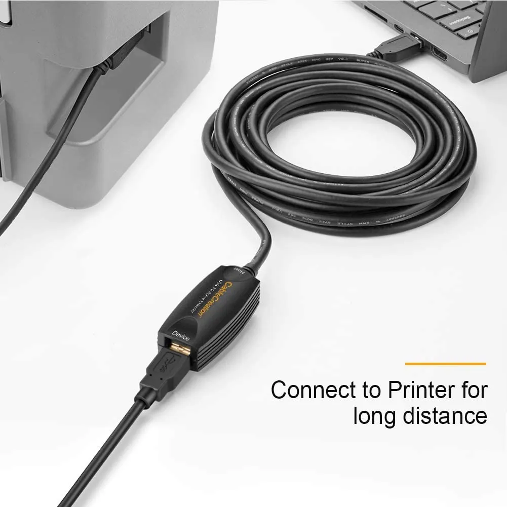 CableCreation USB 3.0 Verlengkabel Actief 5m