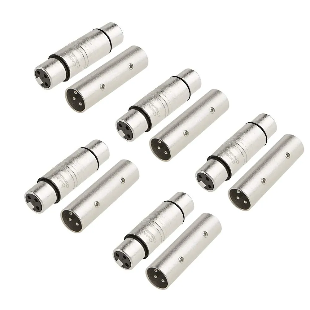 CableCreation XLR Adapter 3-pin male-male 2-pack