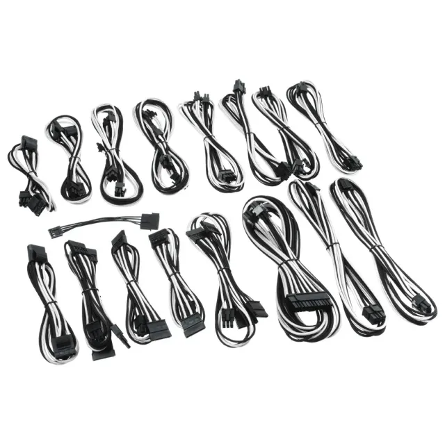 CableMod C ModFlex kabelset Corsair zwart-wit