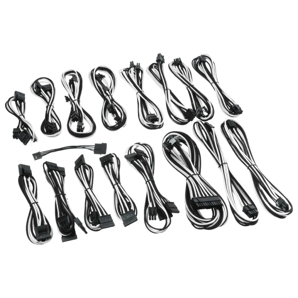 CableMod C ModFlex kabelset Corsair zwart-wit
