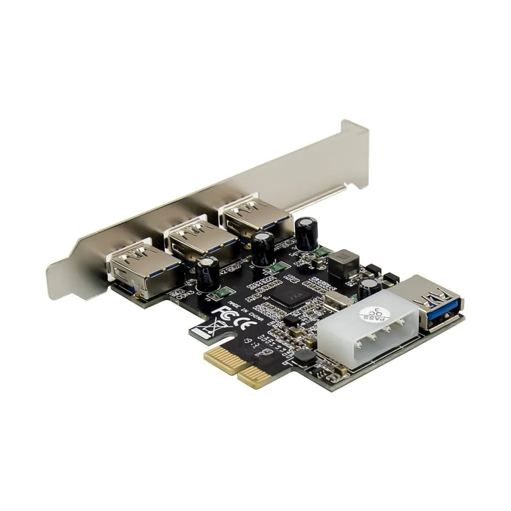 Microconnect VL805 PCIe USB 3.0 uitbreidingskaart 3+1 poorts