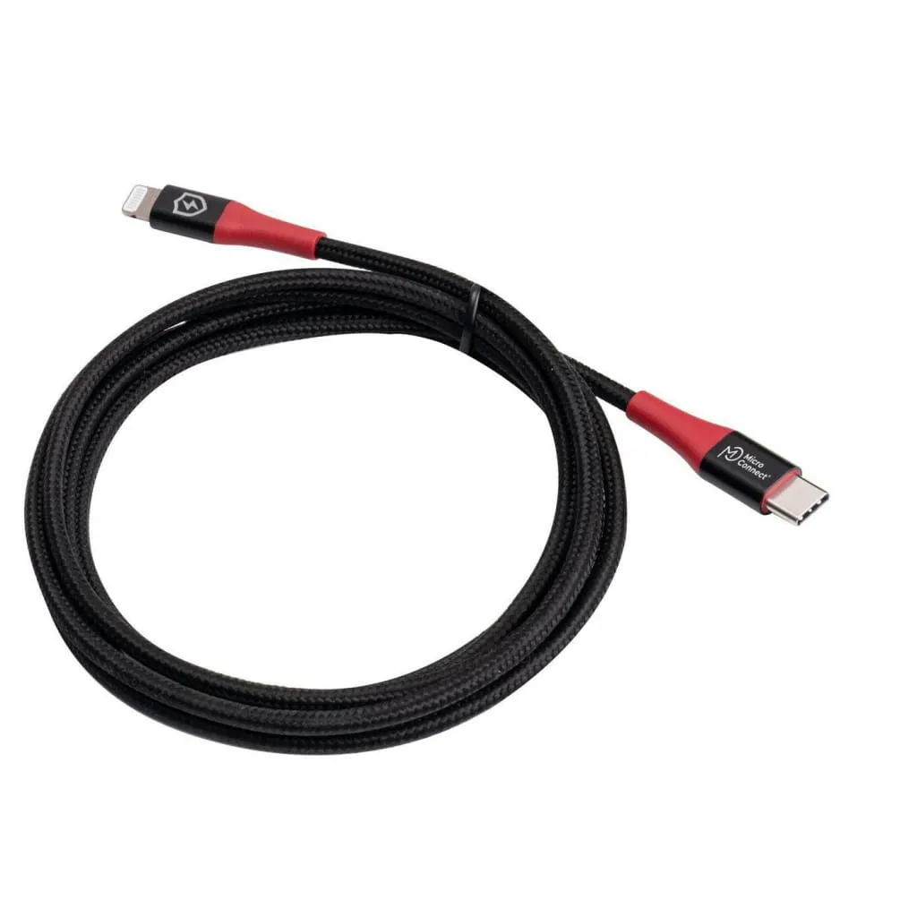 Microconnect Safe Charge USB-C Lightning oplaadkabel 1,5m