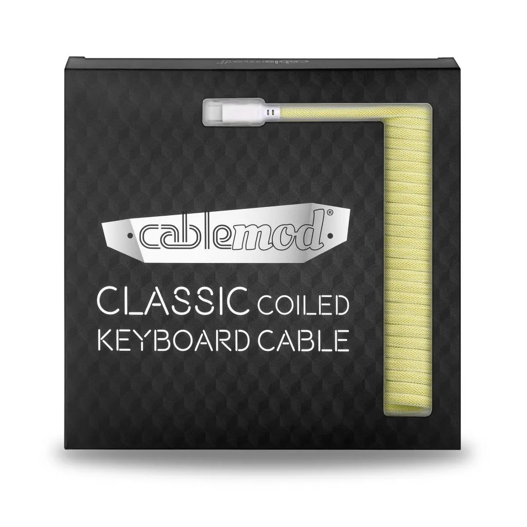 CableMod Classic Toetsenbordkabel 150cm Lemon Ice USB-C