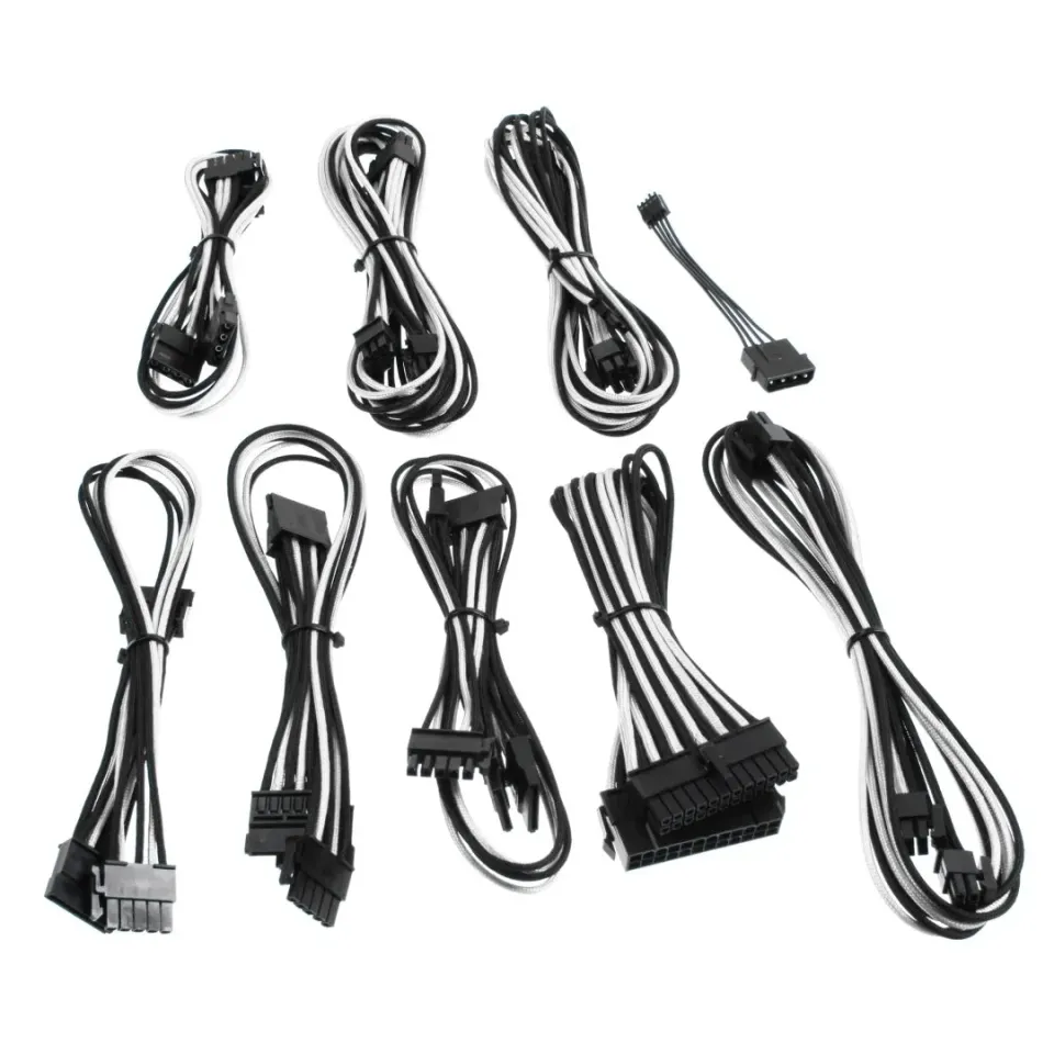 CableMod B-Series ModFlex kabelset be quiet zwart wit