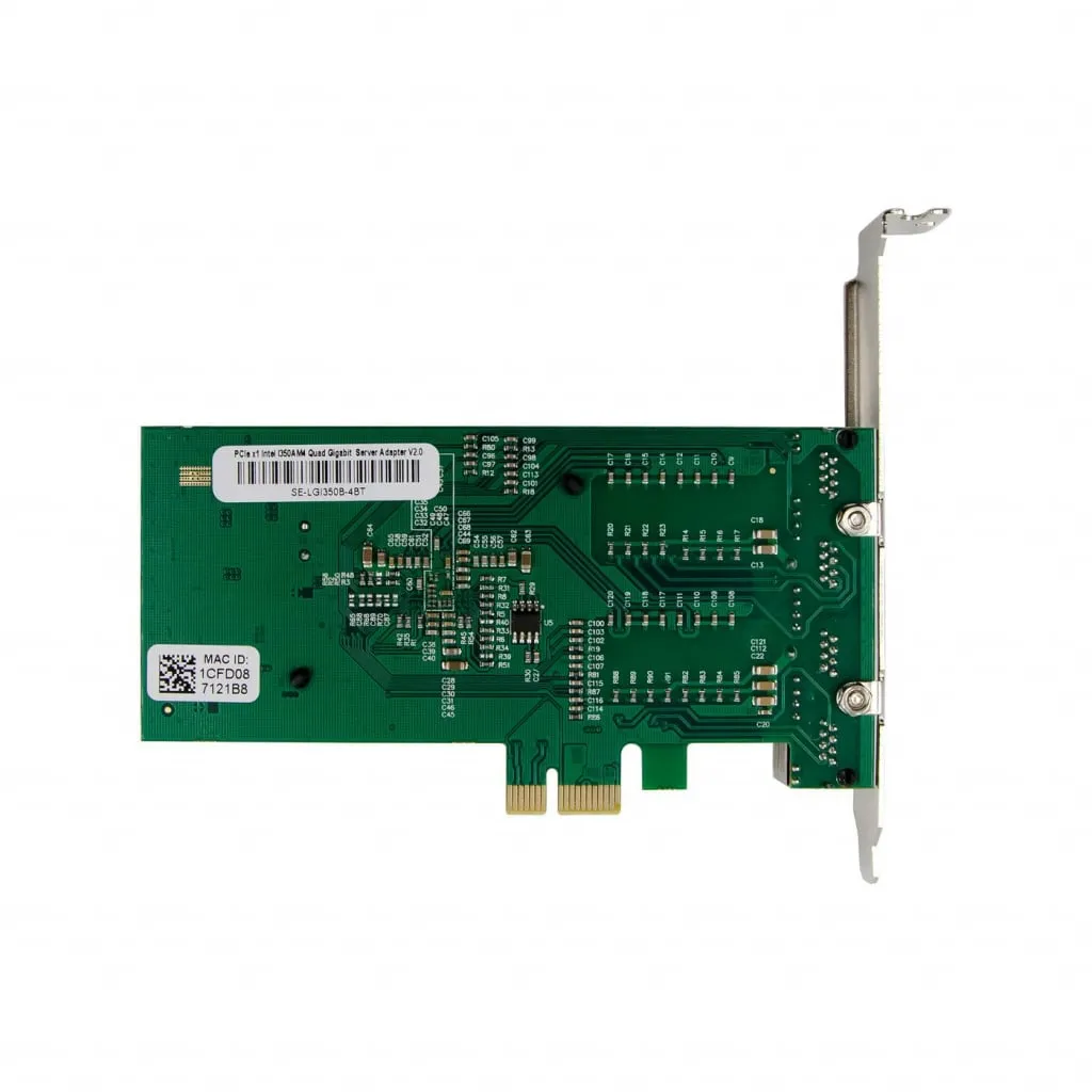Microconnect I340 netwerkkaart PCIe x1 quad RJ45