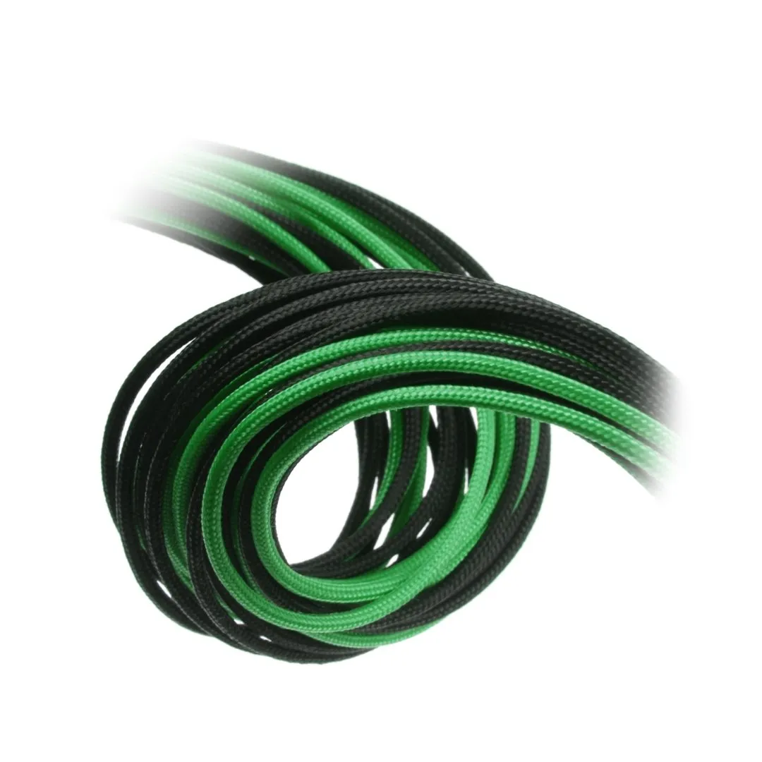 CableMod Classic ModFlex Basic verlengkabelset zwart-groen