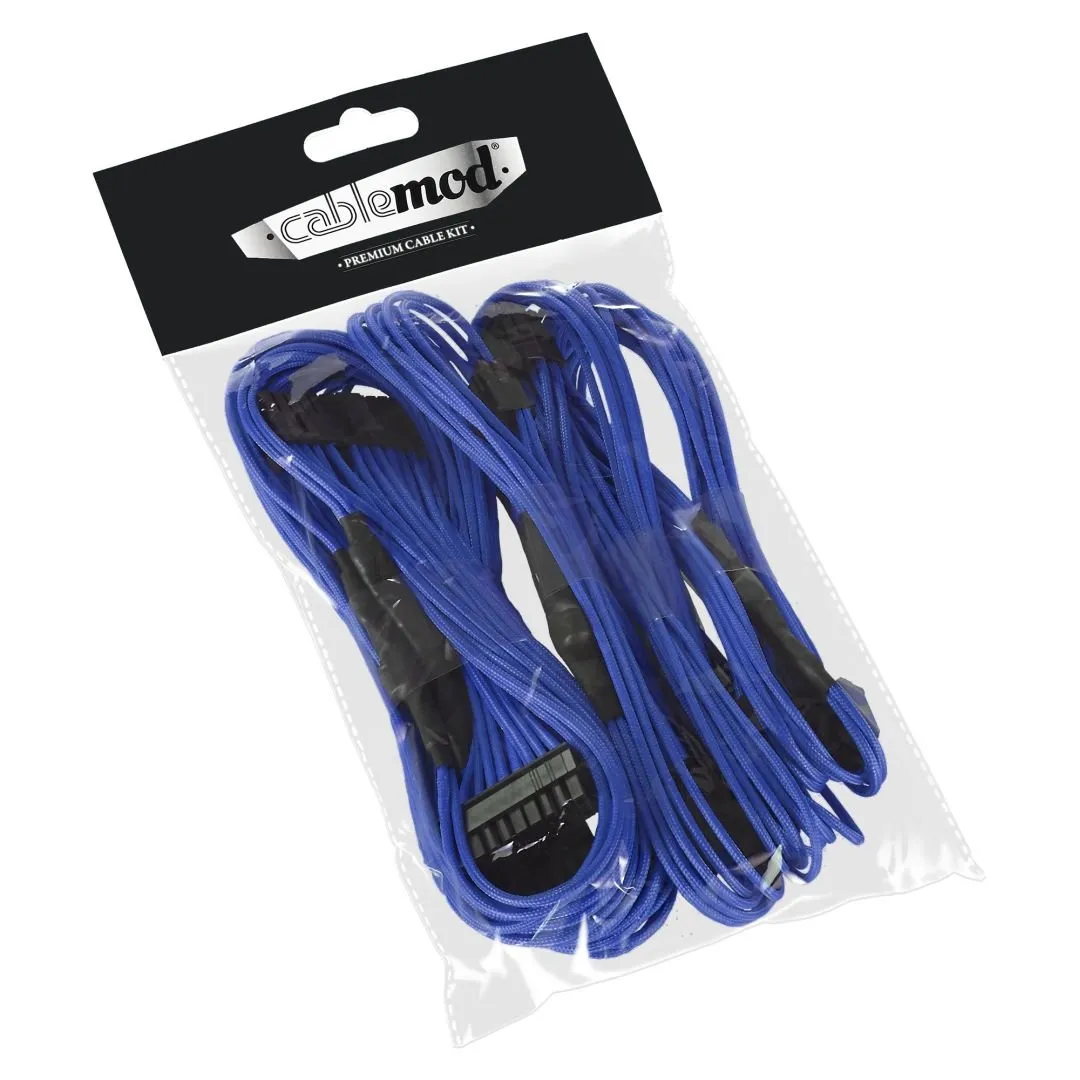 CableMod C-Series Basic kabelkit blauw Corsair RM