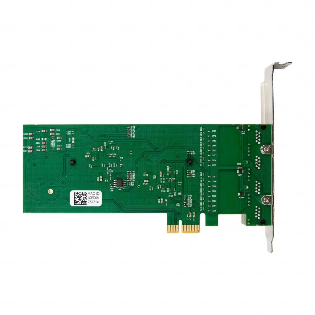 Microconnect 82575 Quad netwerkkaart 1GbE 4x RJ45 PCIe x1