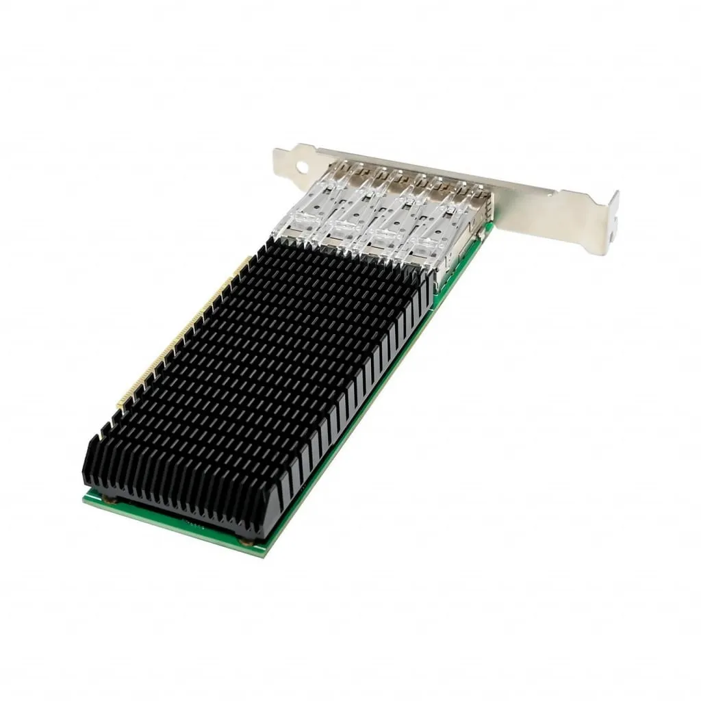Microconnect E810-XXVDA4 netwerkkaart quad 25GbE SFP28