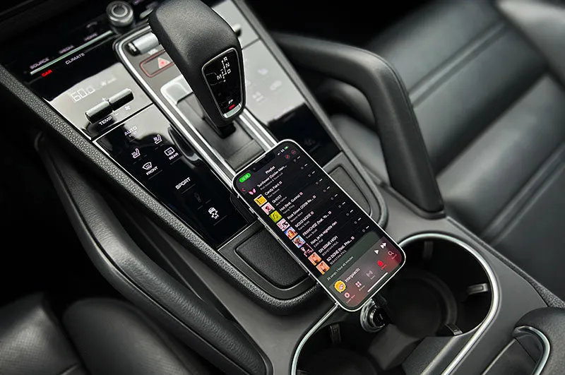 IQwire MagSafe draadloze autolader Porsche Cayenne 2019-2023 vak