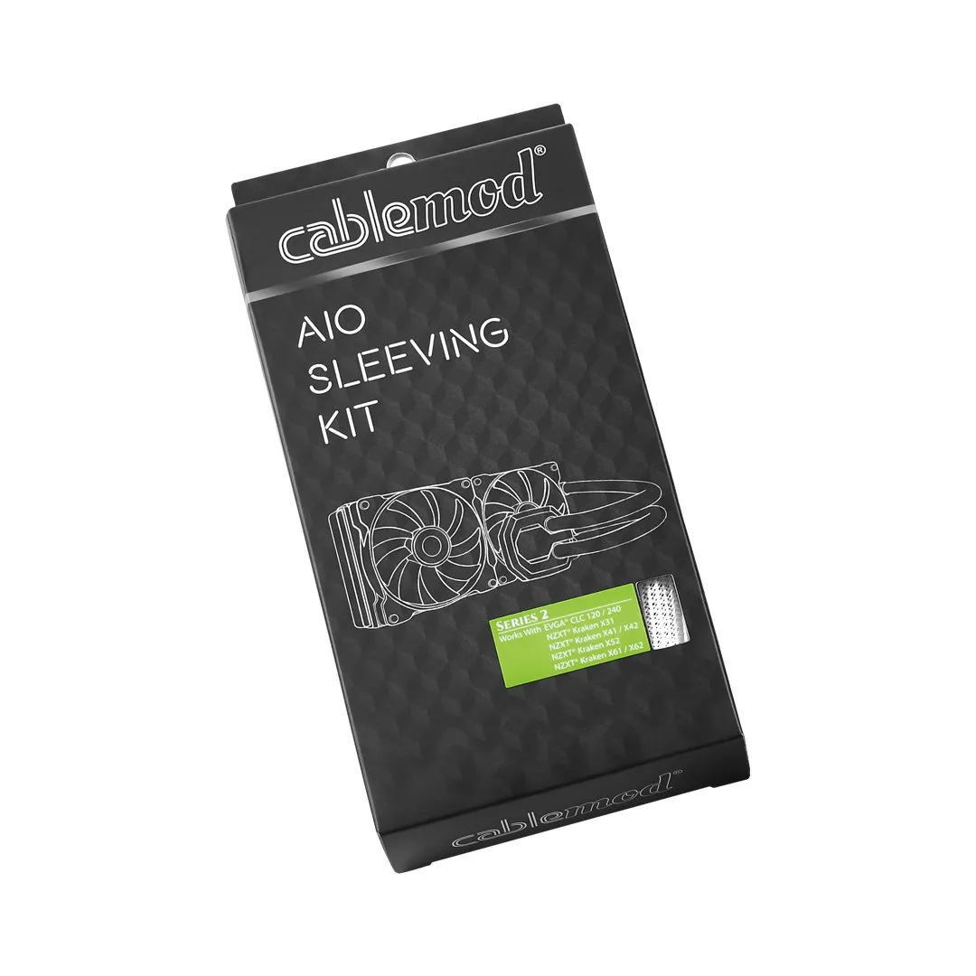 CableMod AIO Sleeving Kit Serie 2 NZXT Kraken wit