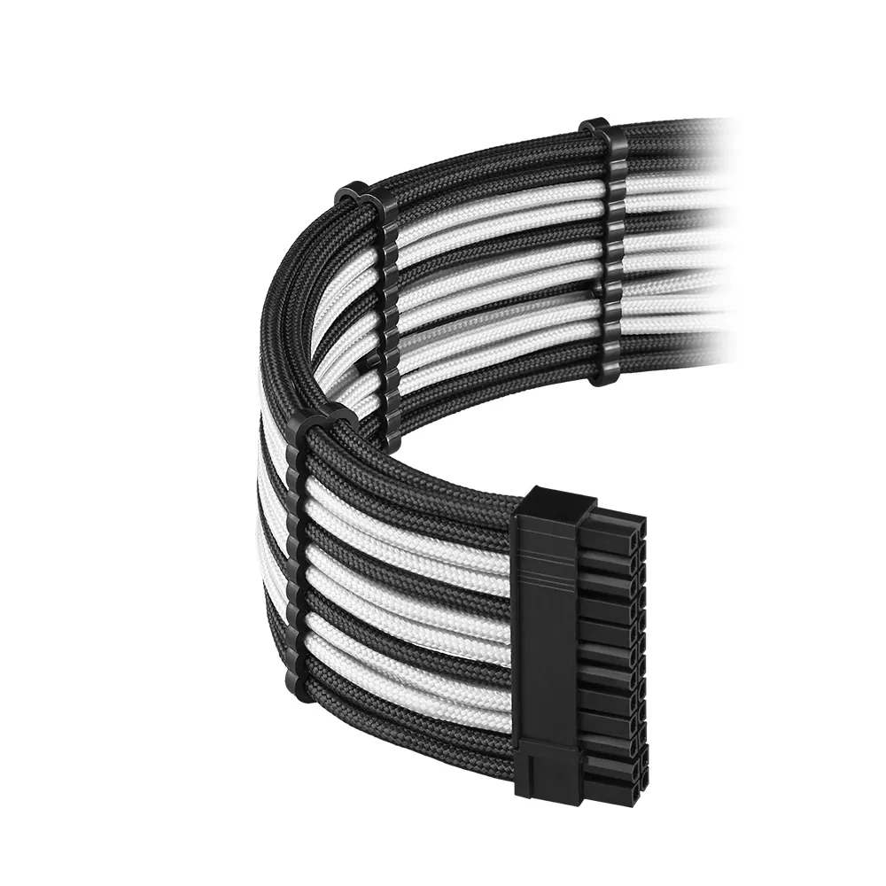 CableMod RT Pro ModFlex 12VHPWR kabelset ASUS Seasonic zwart-wit