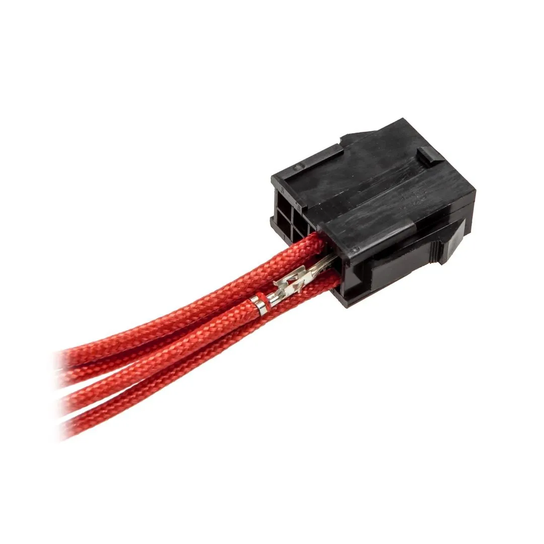 CableMod ModFlex Sleeved Wires verlengdraad rood 60cm 4-pack