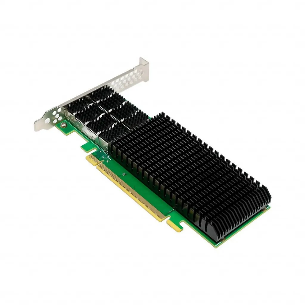 Microconnect ConnectX-7 netwerkkaart PCIe 4.0 200GbE QSFP56 dual-port
