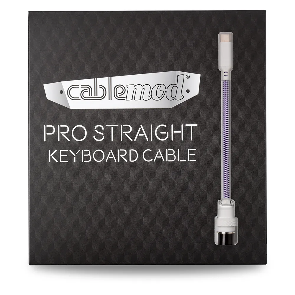 CableMod Pro Straight toetsenbordkabel Rum Raisin 150cm USB-C