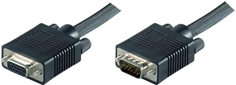 Microconnect SVGA monitor verlengkabel 5 m zwart