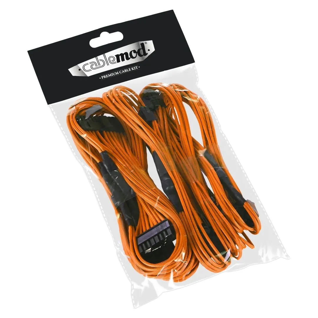 CableMod C-Series ModFlex Basic kabelset oranje voor Corsair RM
