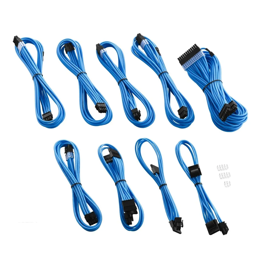 CableMod C-Series PRO ModMesh Kabelset Lichtblauw Corsair RM
