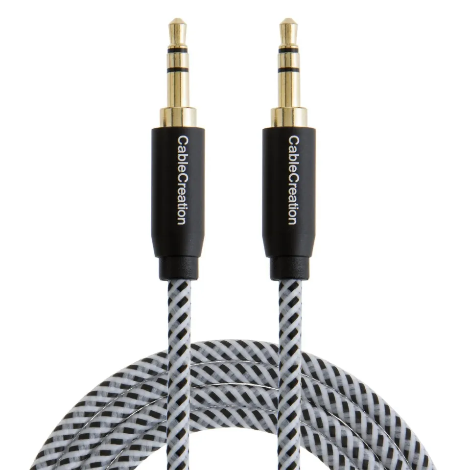 CableCreation 3,5mm aux kabel 1,8m stereo male-male