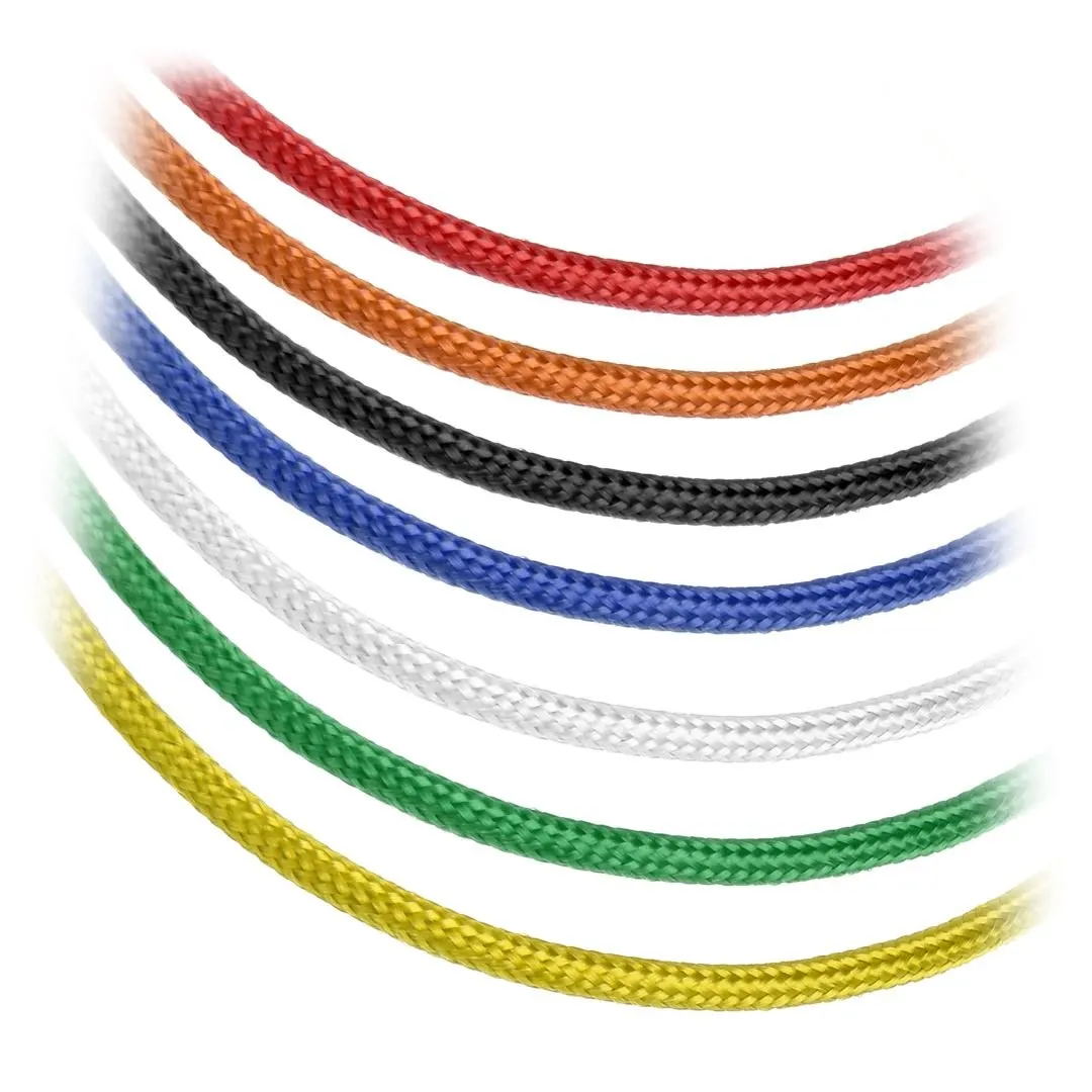 CableMod ModFlex sleeved wires 40cm zilver 4-pack