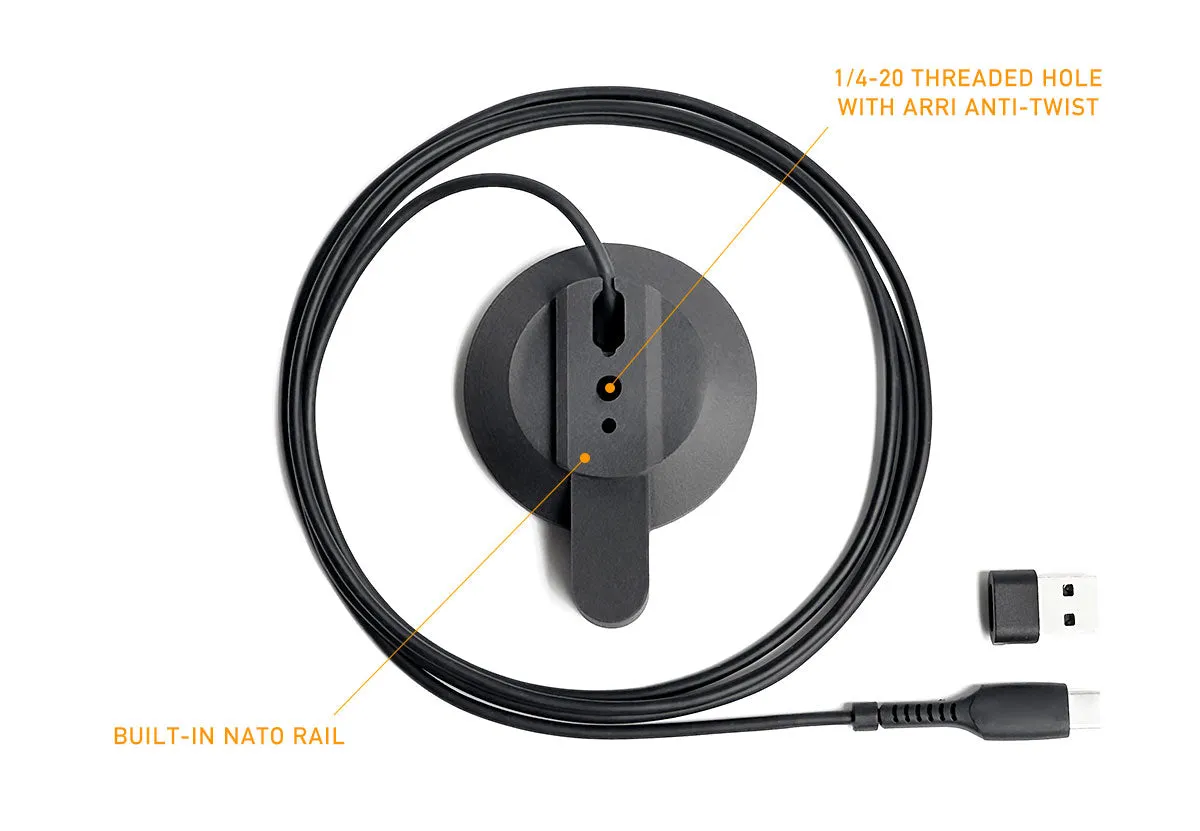 IQwire MagSafe draadloze lader mount 15W 1,5m zwart