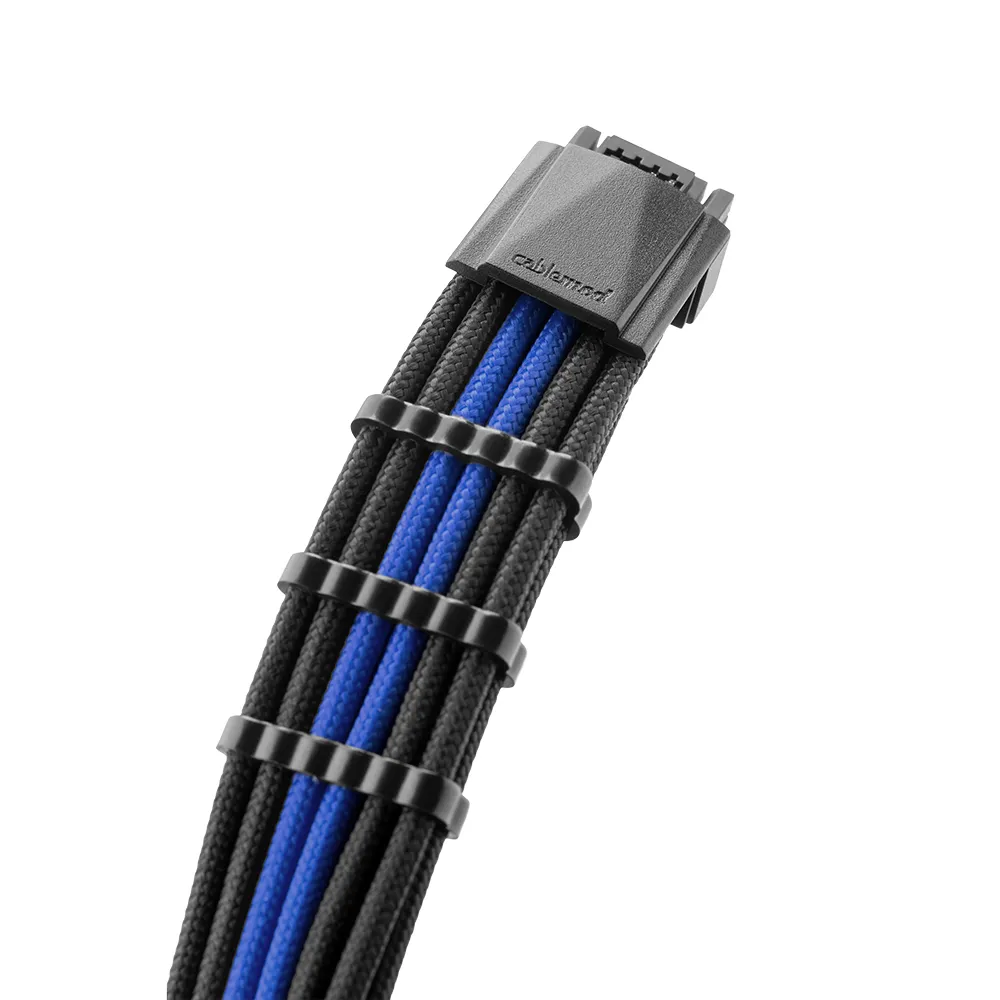 CableMod C-Series Pro 12VHPWR kabel zwart blauw 60cm