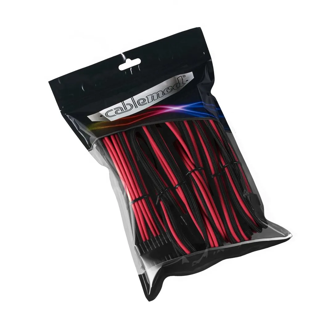 CableMod PRO ModMesh verlengkabelset zwart-rood