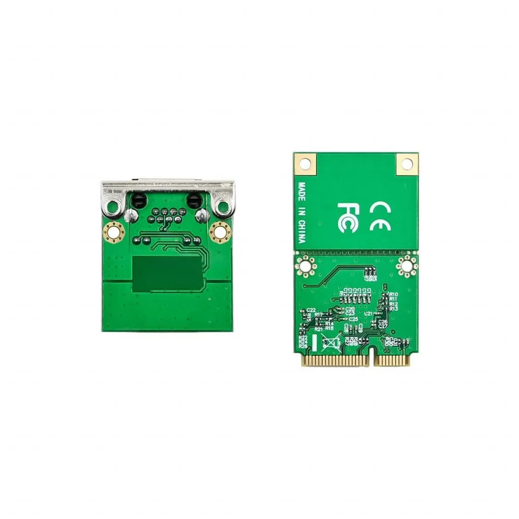 Microconnect MiniPCIe netwerkkaart I225 2.5G RJ45