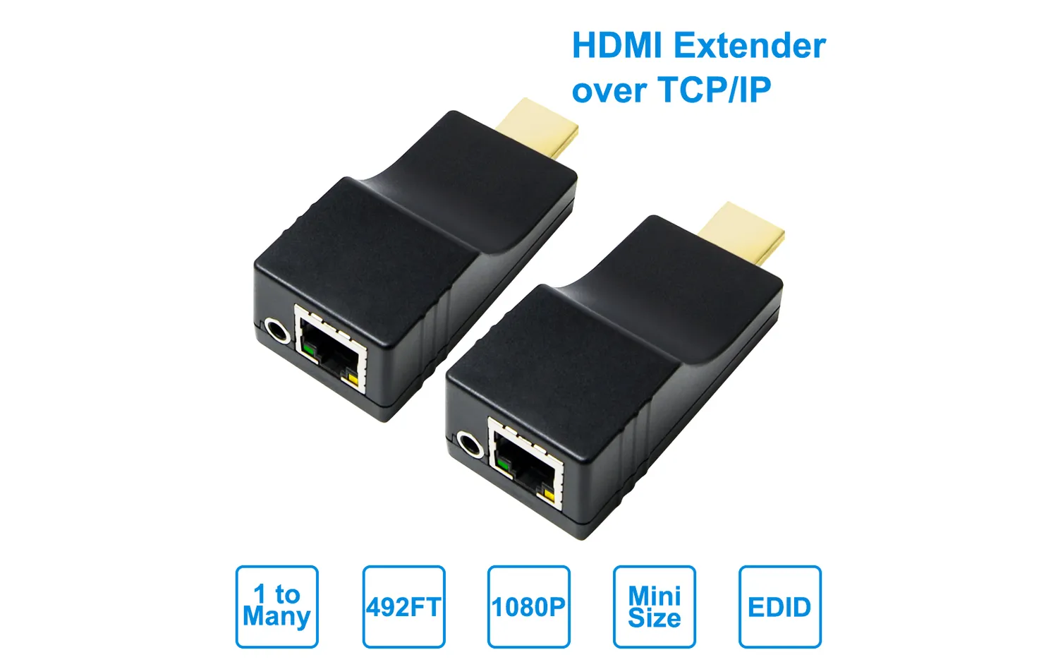 Yauhody YTD-10 HDMI over IP set 1080p 150m verdeler