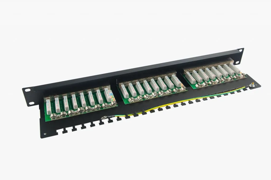Microconnect PP-007 patchpanel 24-poorts Cat6 FTP afgeschermd