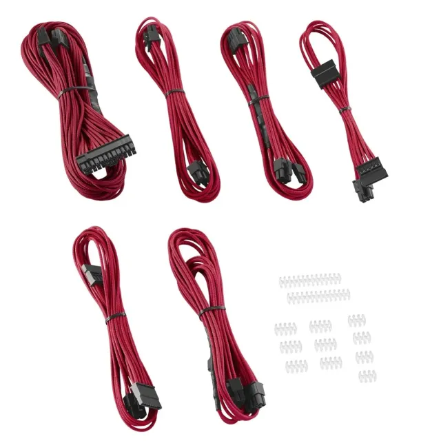 CableMod C-Series Essentials kabelset Corsair RM 6 kabels rood