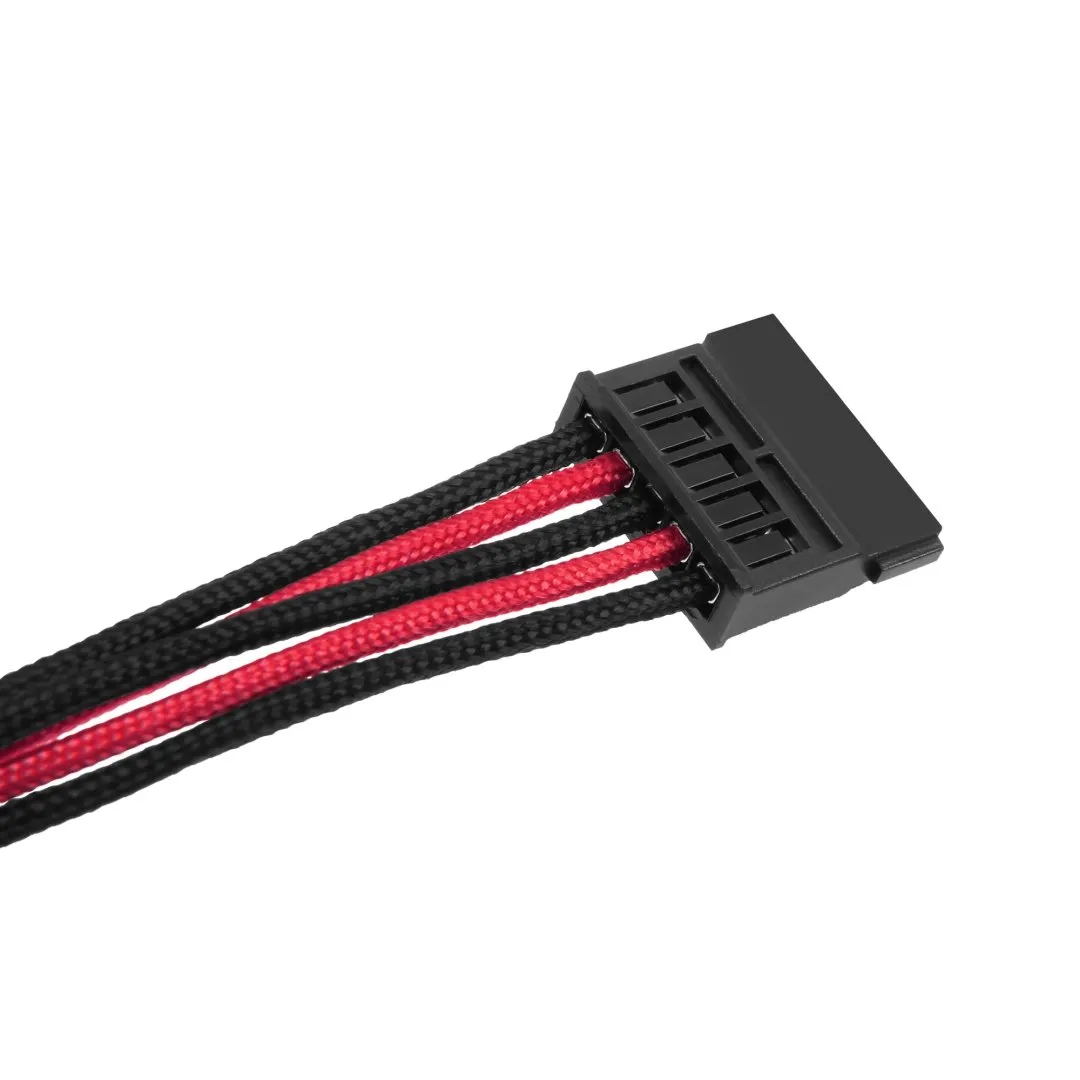 CableMod C-Series ModFlex Essentials kabelset zwart-rood Corsair