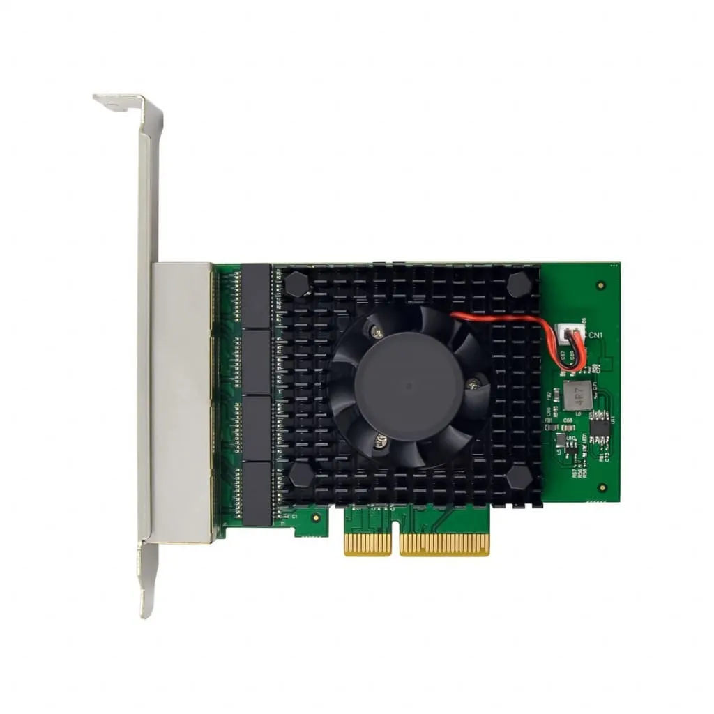 Microconnect I225-T4 Quad netwerkkaart 2.5G 4-poorts