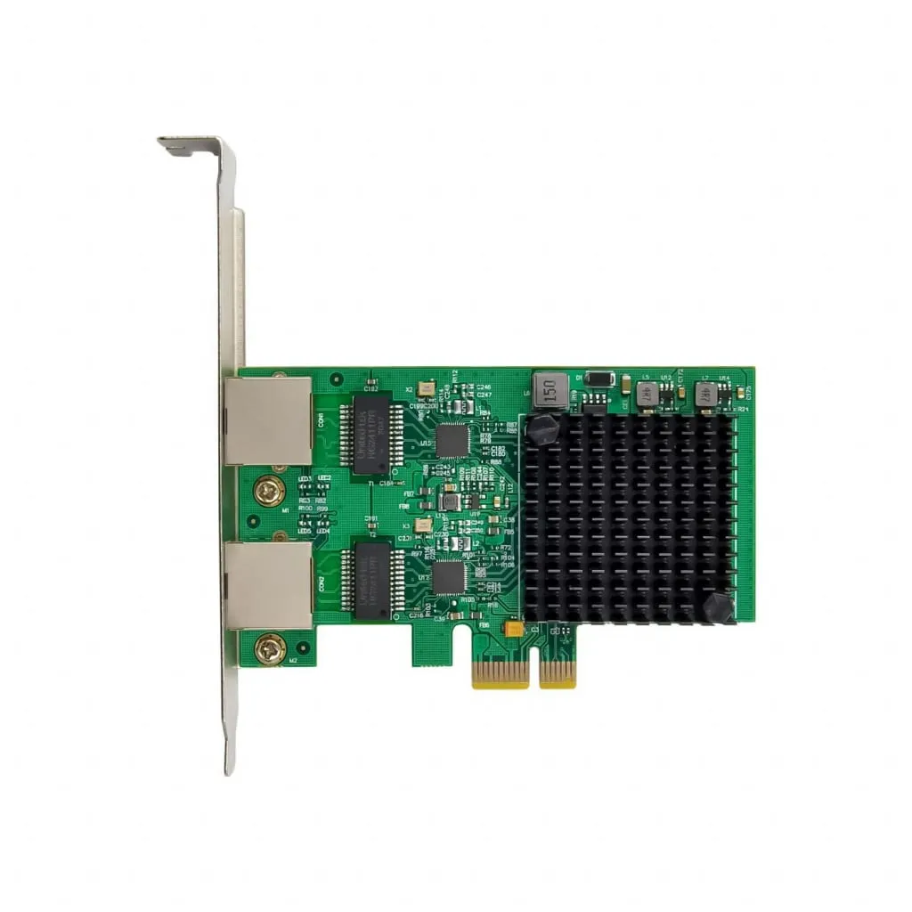 Microconnect RTL8125B netwerkkaart PCIe x1 dual 2.5G